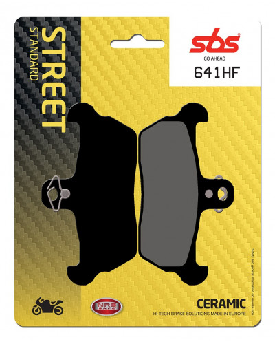 Plaquettes Freins SBS PLAQUETTES DE FREIN SBS 641HF Plaquettes Freins SBS PLAQUETTES DE FREIN SBS 641HF