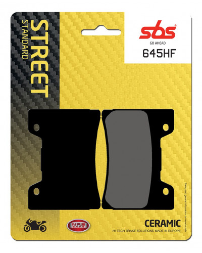 Plaquettes Freins SBS PLAQUETTES DE FREIN SBS 645HF