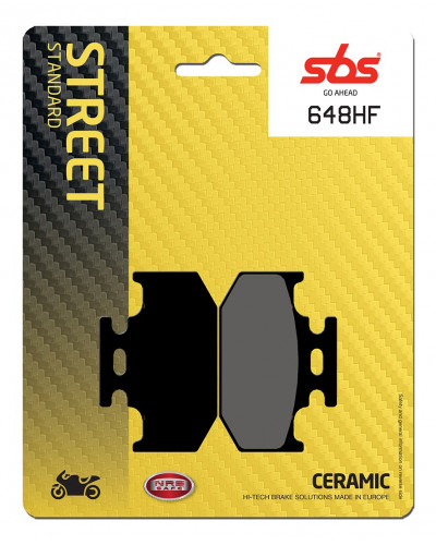 Plaquettes Freins SBS PLAQUETTES DE FREIN SBS 648HF