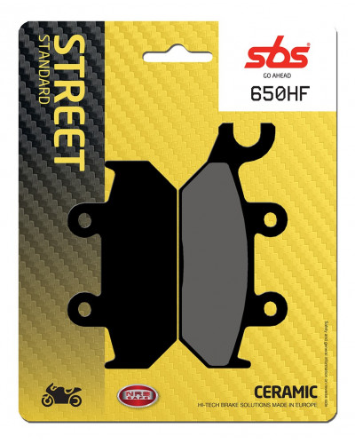 Plaquettes Freins SBS PLAQUETTES DE FREIN SBS 650HF