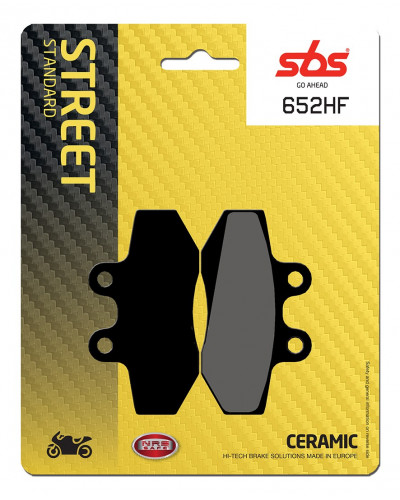 Plaquettes Freins SBS PLAQUETTES DE FREIN SBS 652HF