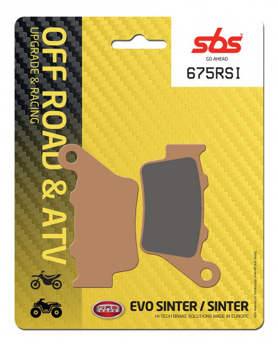 Plaquettes Freins SBS PLAQUETTES DE FREIN SBS 675RSI