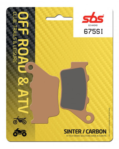 Plaquettes Freins SBS PLAQUETTES DE FREIN SBS 675SI