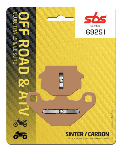 Plaquettes Freins SBS PLAQUETTES DE FREIN SBS 692 SI