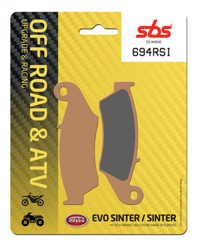 Plaquettes Freins SBS PLAQUETTES DE FREIN SBS 694RSI Plaquettes Freins SBS PLAQUETTES DE FREIN SBS 694RSI