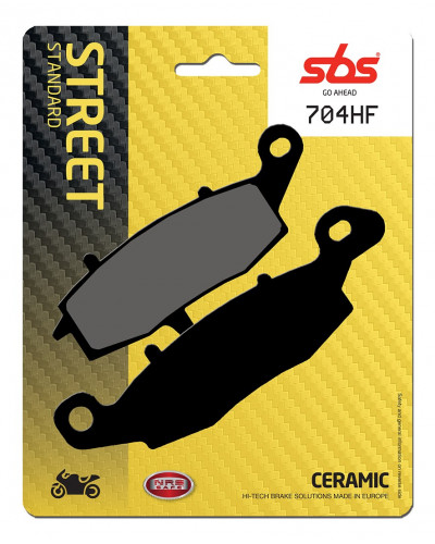 Plaquettes Freins SBS PLAQUETTES DE FREIN SBS 704HF
