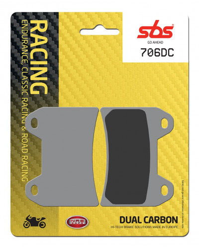 Plaquettes Freins SBS PLAQUETTES DE FREIN SBS 706DC