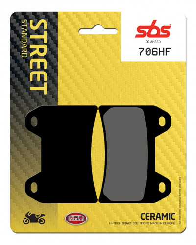 Plaquettes Freins SBS PLAQUETTES DE FREIN SBS 706HF