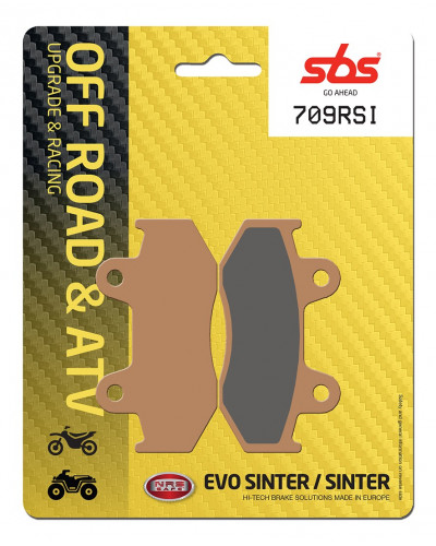 Plaquettes Freins SBS PLAQUETTES DE FREIN SBS 709RSI