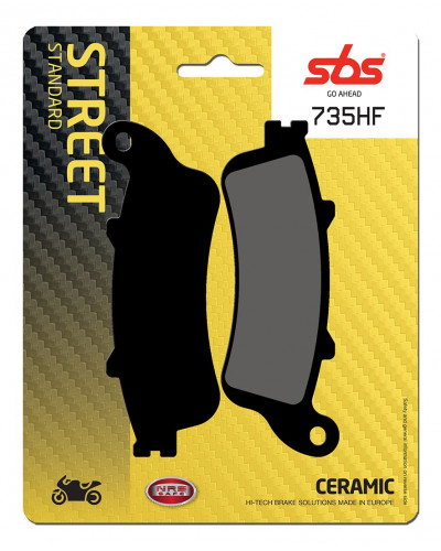 Plaquettes Freins SBS PLAQUETTES DE FREIN SBS 735HF
