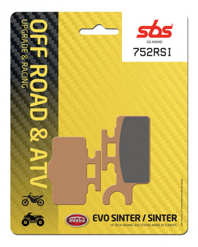 Plaquettes Freins SBS PLAQUETTES DE FREIN SBS 752RSI