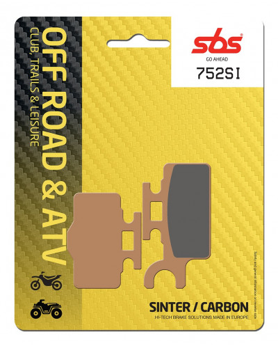Plaquettes Freins SBS PLAQUETTES DE FREIN SBS 752SI