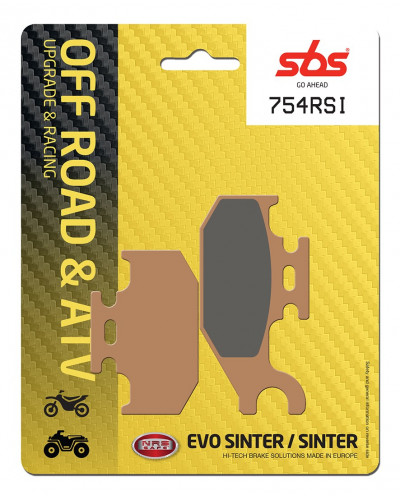 Plaquettes Freins SBS PLAQUETTES DE FREIN SBS 754RSI Plaquettes Freins SBS PLAQUETTES DE FREIN SBS 754RSI