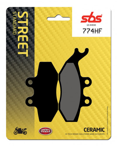 Plaquettes Freins SBS PLAQUETTES DE FREIN SBS 774HF Plaquettes Freins SBS PLAQUETTES DE FREIN SBS 774HF