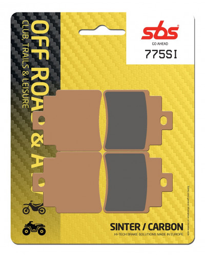 Plaquettes Freins SBS PLAQUETTES DE FREIN SBS 775SI Plaquettes Freins SBS PLAQUETTES DE FREIN SBS 775SI