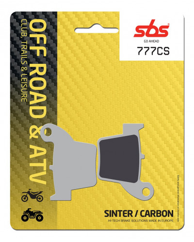 Plaquettes Freins SBS PLAQUETTES DE FREIN SBS 777CS