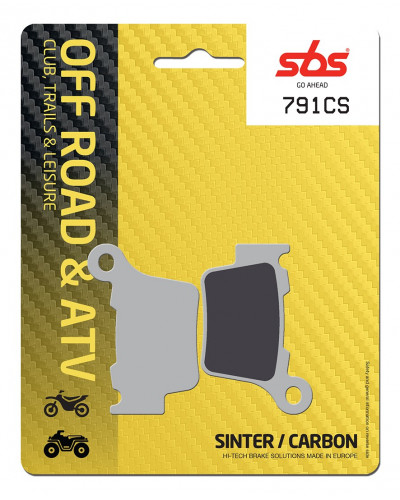 Plaquettes Freins SBS PLAQUETTES DE FREIN SBS 791 CS