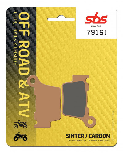 Plaquettes Freins SBS PLAQUETTES DE FREIN SBS 791SI