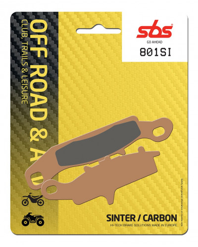 Plaquettes Freins SBS PLAQUETTES DE FREIN SBS 801SI