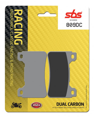 Plaquettes Freins SBS PLAQUETTES DE FREIN SBS 809DC Plaquettes Freins SBS PLAQUETTES DE FREIN SBS 809DC