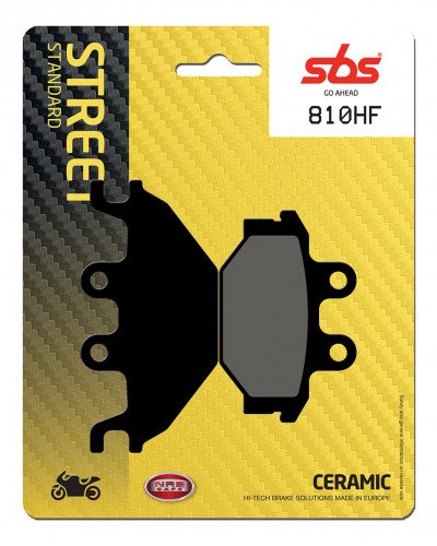Plaquettes Freins SBS PLAQUETTES DE FREIN SBS 810 HF