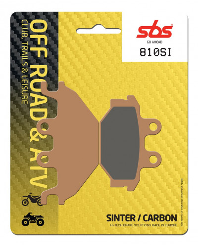 Plaquettes Freins SBS PLAQUETTES DE FREIN SBS 810SI