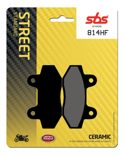 Plaquettes Freins SBS PLAQUETTES DE FREIN SBS 814HF