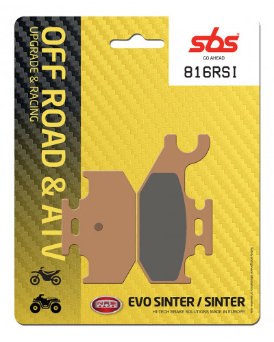 Plaquettes Freins SBS PLAQUETTES DE FREIN SBS 816RSI