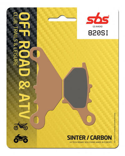 Plaquettes Freins SBS PLAQUETTES DE FREIN SBS 820SI