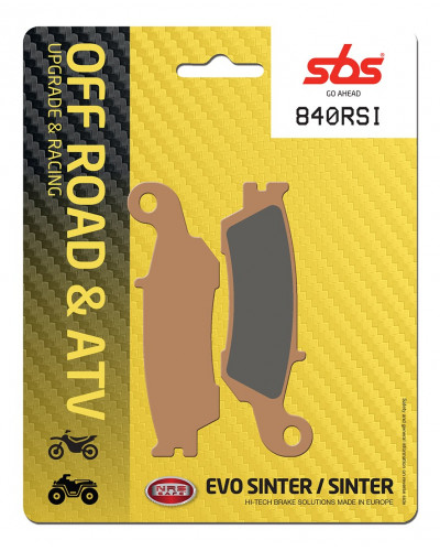 Plaquettes Freins SBS PLAQUETTES DE FREIN SBS 840RSI