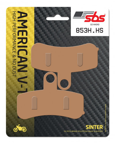 Plaquettes Freins SBS PLAQUETTES DE FREIN SBS 853H-HS