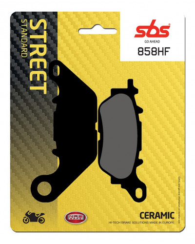 Plaquettes Freins SBS PLAQUETTES DE FREIN SBS 858HF