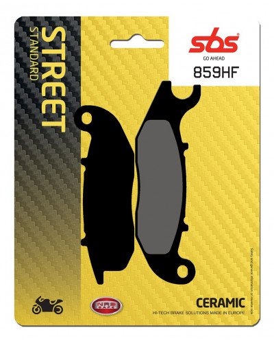 Plaquettes Freins SBS PLAQUETTES DE FREIN SBS 859HF Plaquettes Freins SBS PLAQUETTES DE FREIN SBS 859HF