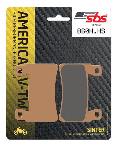 Plaquettes Freins SBS PLAQUETTES DE FREIN SBS 860H.HS