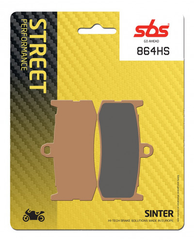 Plaquettes Freins SBS PLAQUETTES DE FREIN SBS 864HS