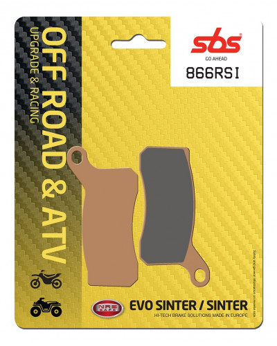 Plaquettes Freins SBS PLAQUETTES DE FREIN SBS 866RSI Plaquettes Freins SBS PLAQUETTES DE FREIN SBS 866RSI