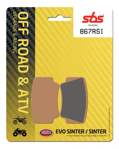 Plaquettes Freins SBS PLAQUETTES DE FREIN SBS 867RSI