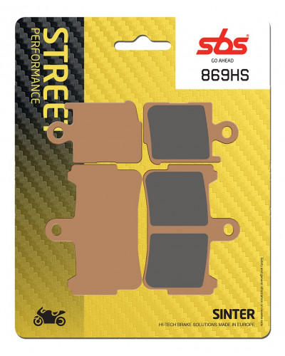 Plaquettes Freins SBS PLAQUETTES DE FREIN SBS 869HS