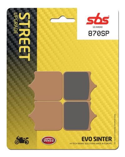 Plaquettes Freins SBS Plaquettes de frein SBS 870SP