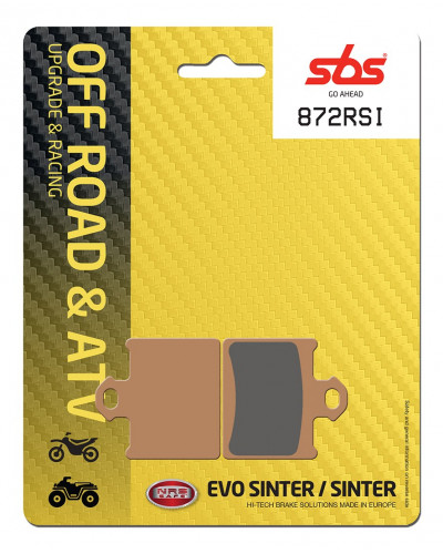 Plaquettes Freins SBS PLAQUETTES DE FREIN SBS 872RSI
