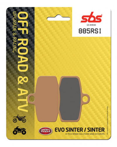 Plaquettes Freins SBS PLAQUETTES DE FREIN SBS 885RSI