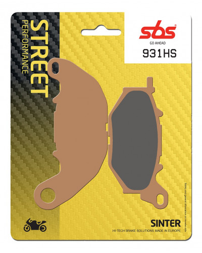 Plaquettes Freins SBS PLAQUETTES DE FREIN SBS 931HS