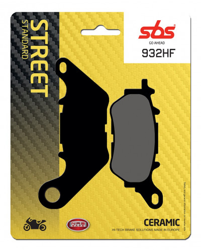 Plaquettes Freins SBS PLAQUETTES DE FREIN SBS 932HF