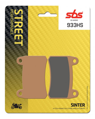 Plaquettes Freins SBS PLAQUETTES DE FREIN SBS 933HS