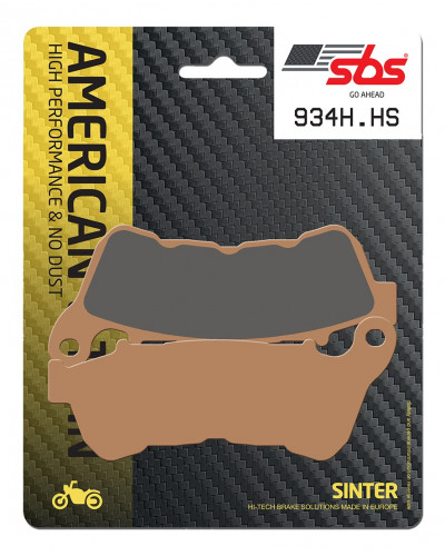 Plaquettes Freins SBS PLAQUETTES DE FREIN SBS 934H.HS