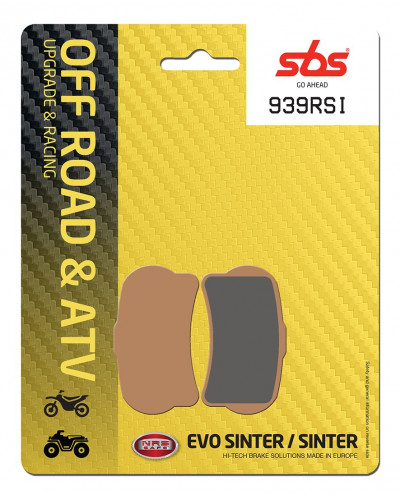 Plaquettes Freins SBS PLAQUETTES DE FREIN SBS 939 RSI
