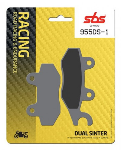 Plaquettes Freins SBS PLAQUETTES DE FREIN SBS 955DS-1