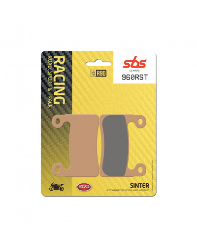 Plaquettes Freins SBS PLAQUETTES DE FREIN SBS 960RST