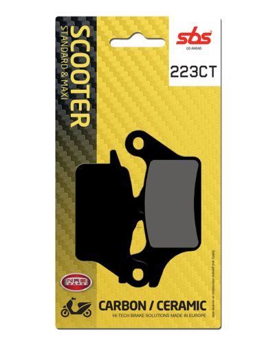 Plaquettes Freins SBS Plaquettes de frein scooter SBS 223CT