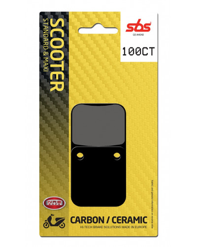 Plaquettes Freins SBS PLAQUETTES SBS 100CT (536)